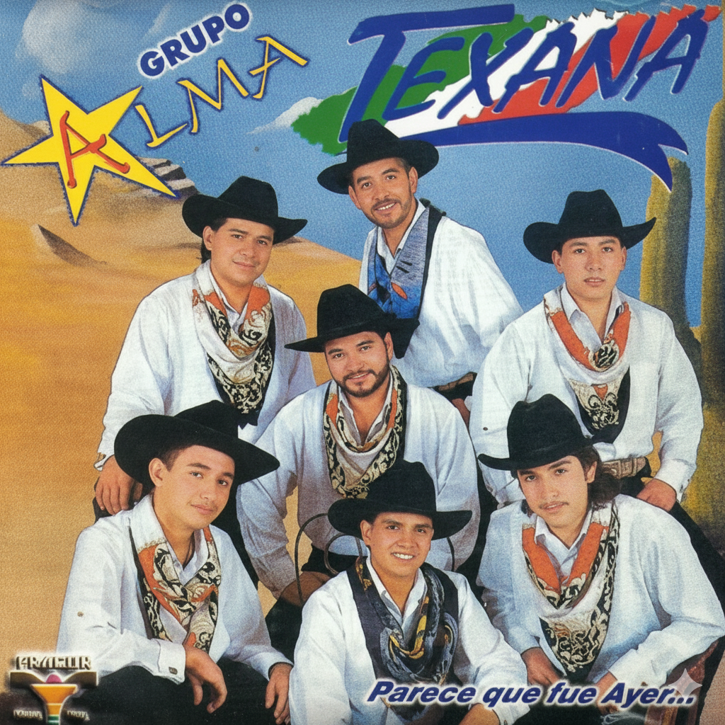 Portada histórica del grupo Alma Texana